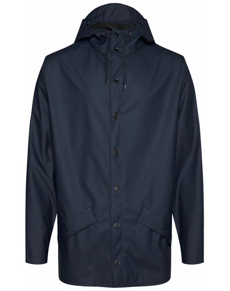 Rains - Kurze Regenjacke - Unisex - Navy